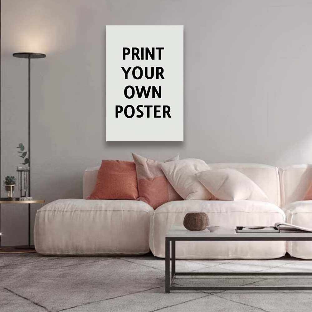 Photography Poster - لوحة قماشية مخصصة لصورة عائلية، طباعة