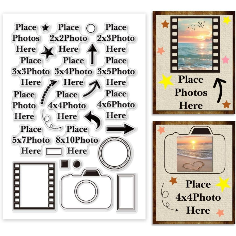 Photography Style - ضع الصورة هنا ختم واضح السهم