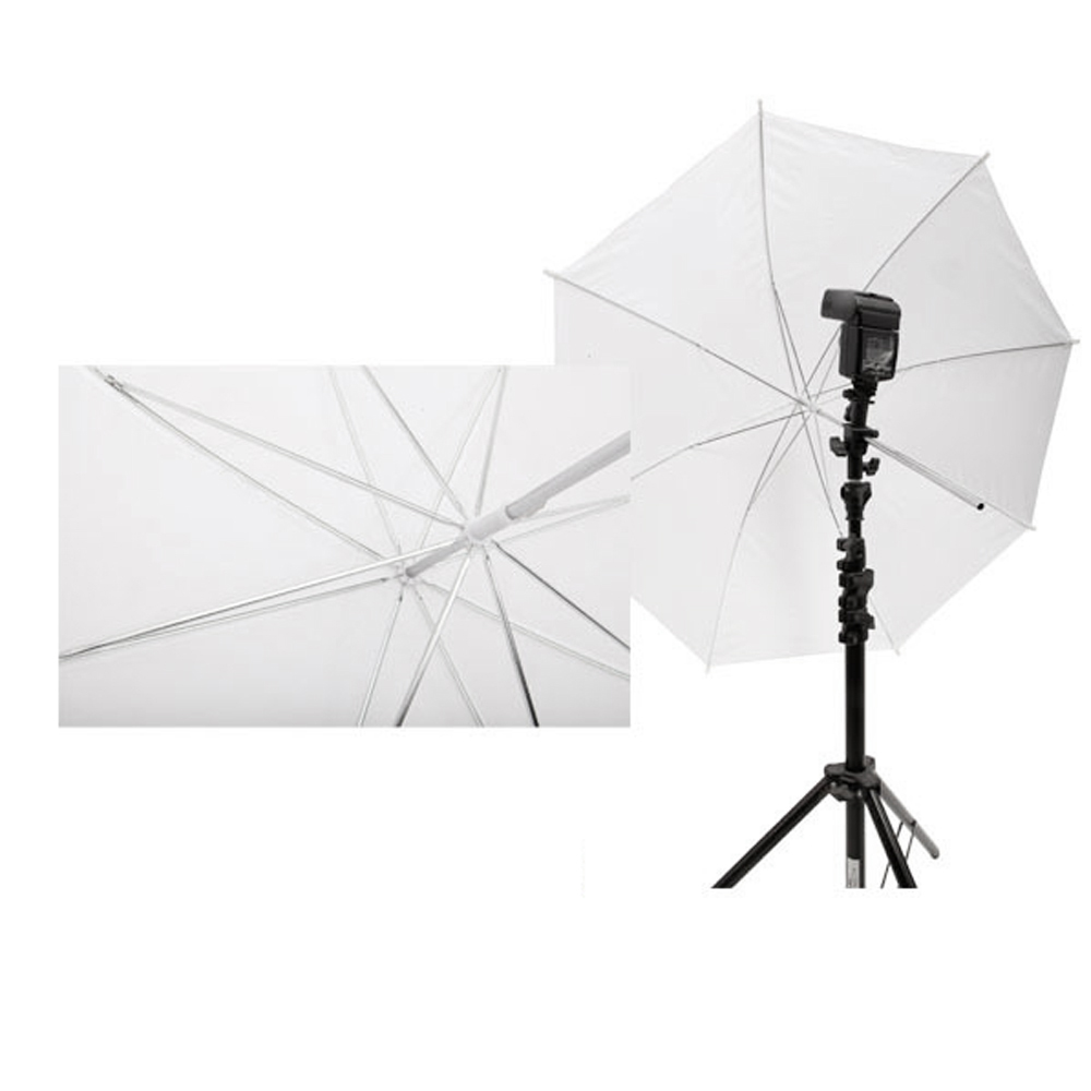 Photography Umbrella Diffuser - مظلة ناعمة بيضاء شفافة مقاس 33