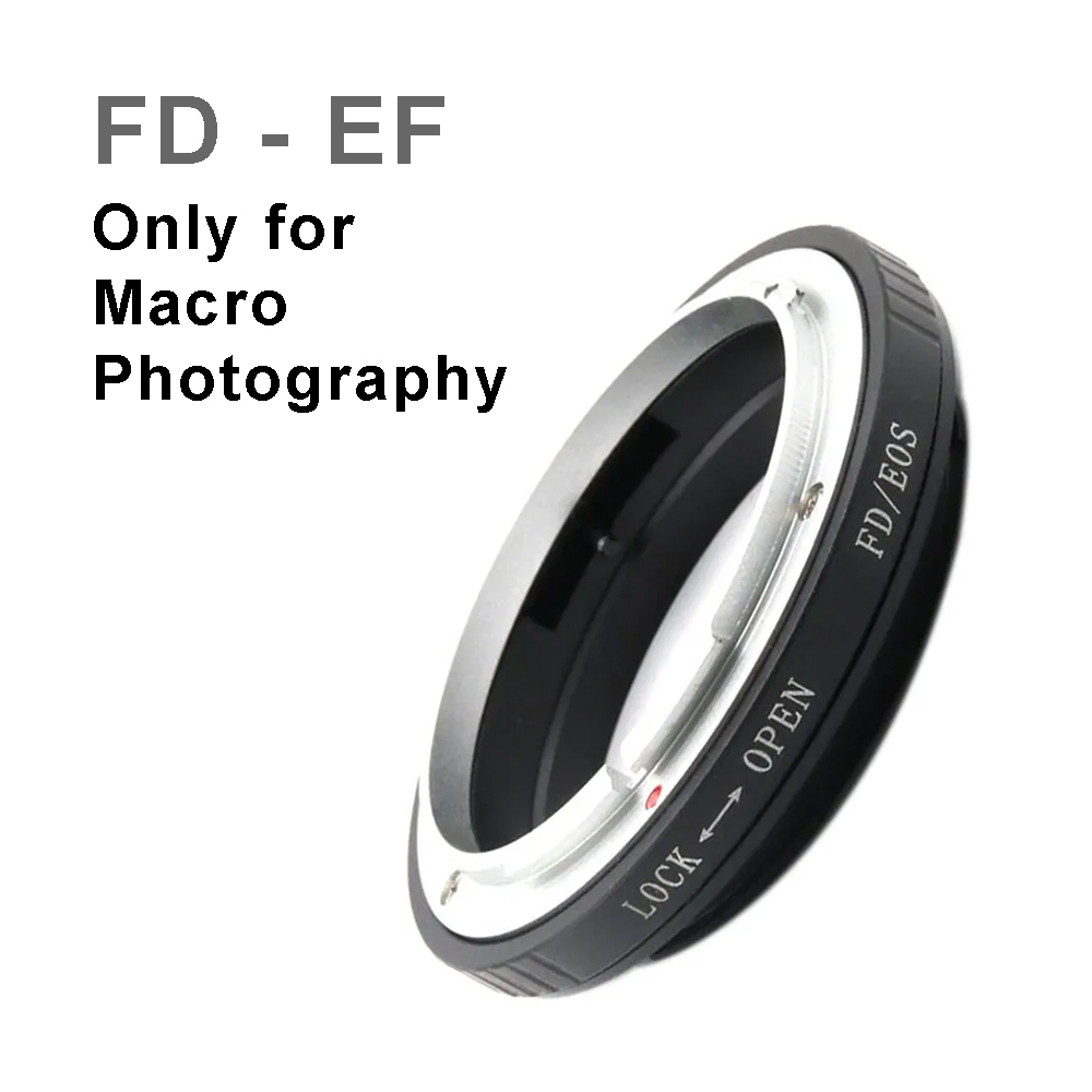 FD-EF لعدسة Canon FD / FL وحلق - مراجعة Photography Trick وسعره