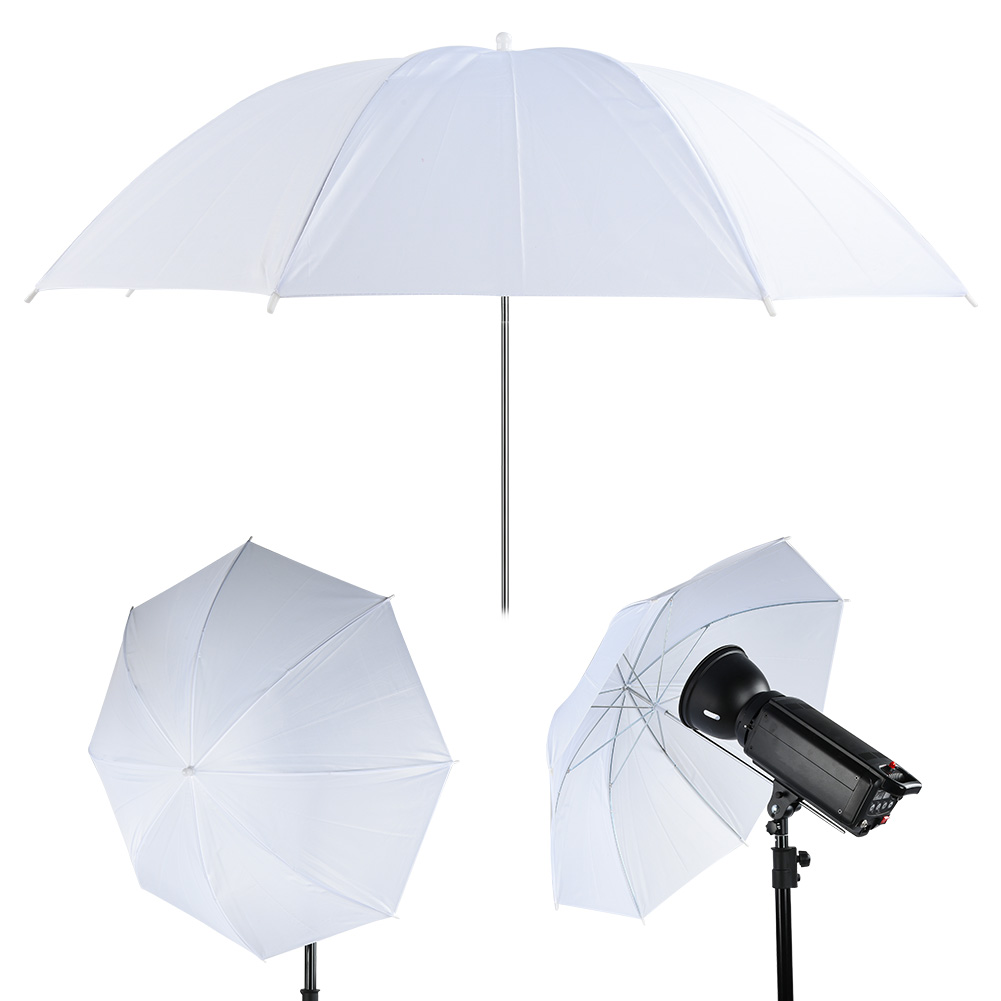 مظلة ناعمة بيضاء شفافة مقاس 33 - مراجعة Photography Umbrella Diffuser وسعره