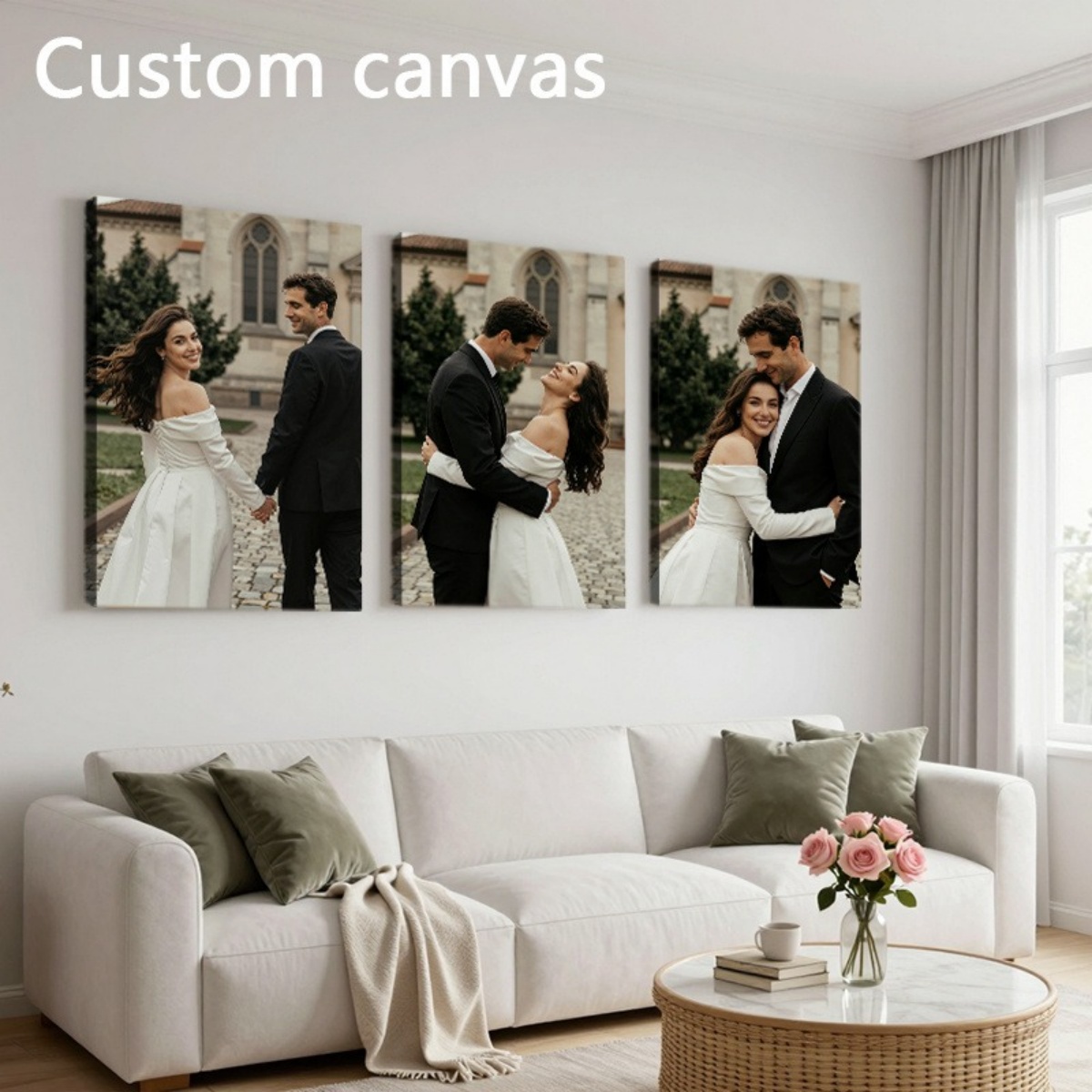 مجموعة من 3 مطبوعات قماشية مخص - مراجعة Photography Poster وسعره