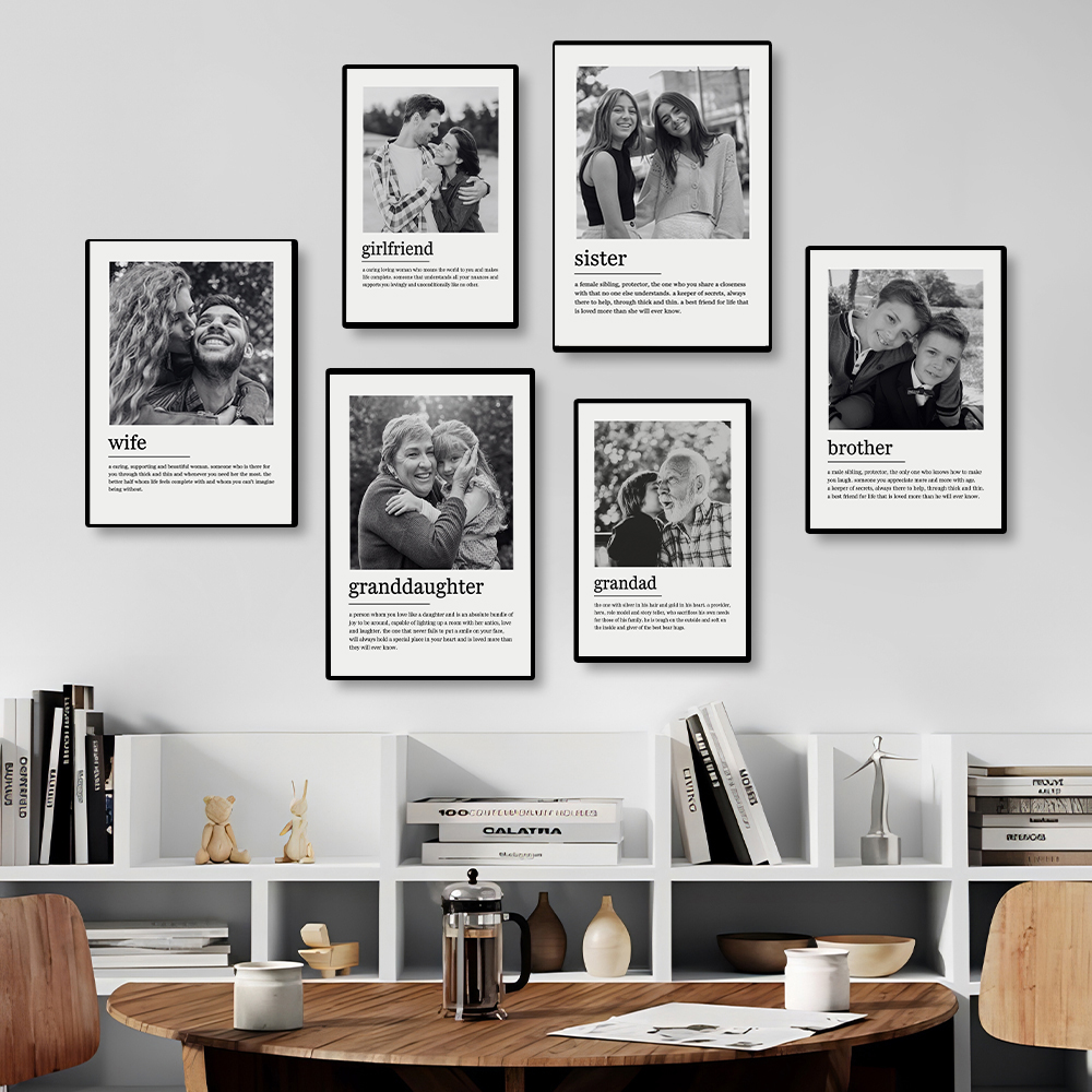 لوحة قماشية مخصصة لصورة عائلية - مراجعة Photography Poster وسعره