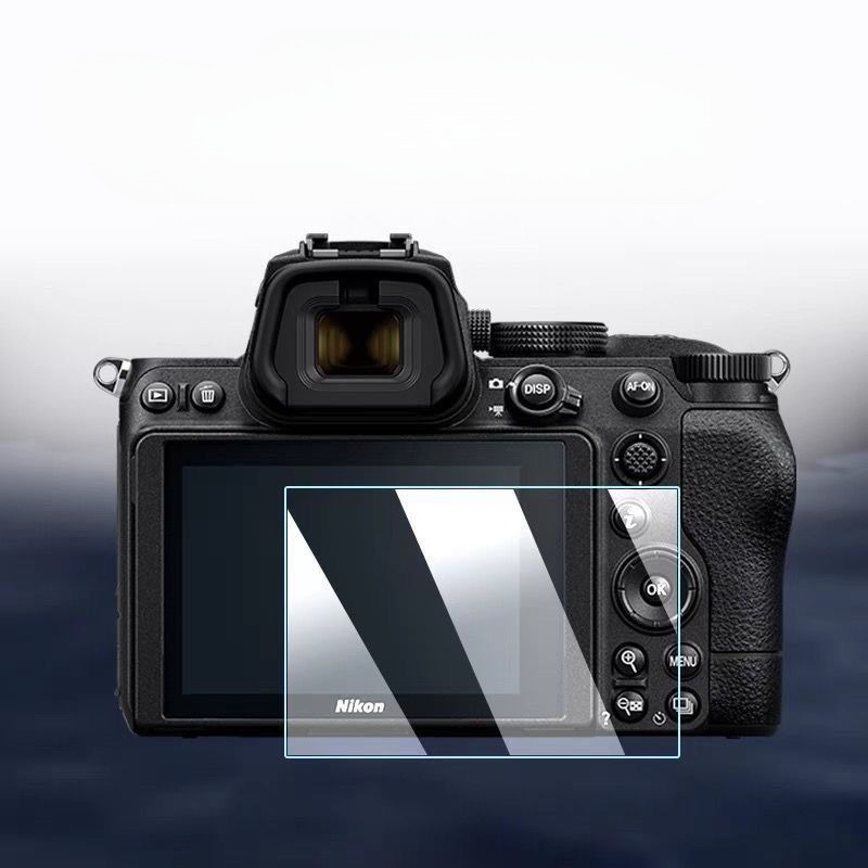 2 قطعة واقي للشاشة من الزجاج ا - مراجعة Nikon Camera Z50 وسعره