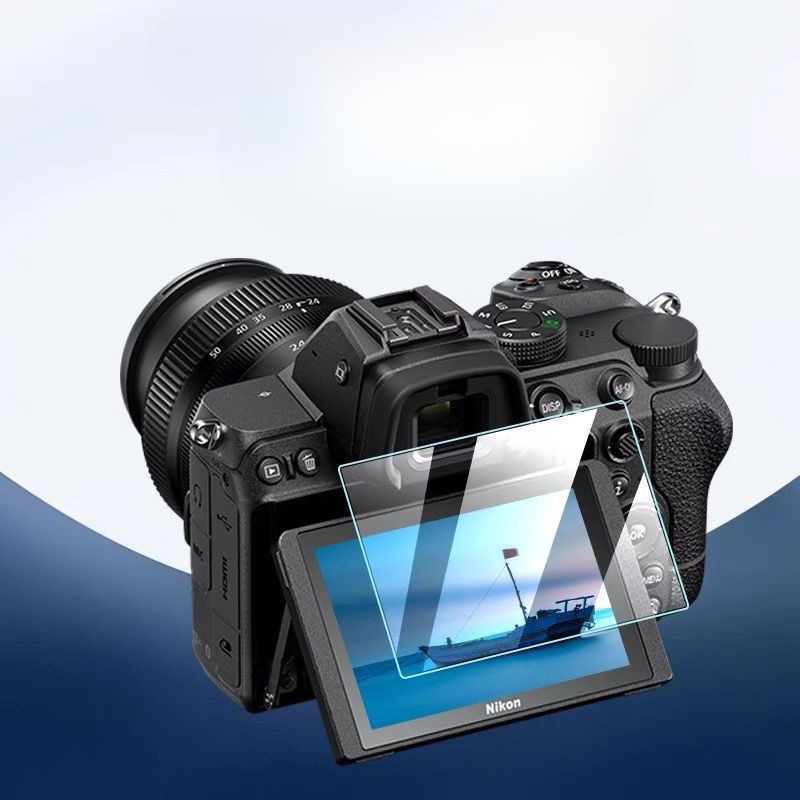 2 قطعة واقي للشاشة من الزجاج ا - مراجعة Nikon Camera Z50 وسعره